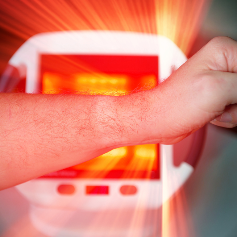 pain relief and red light therapy